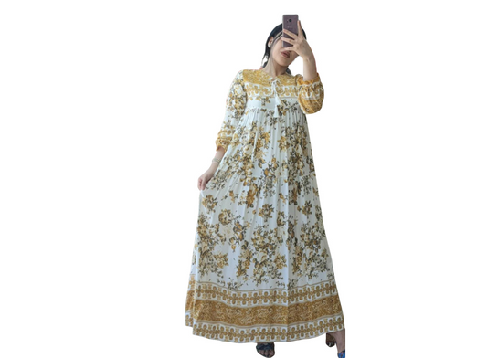 Flora Summer Dress: The Perfect Blend of Elegance & Comfort
