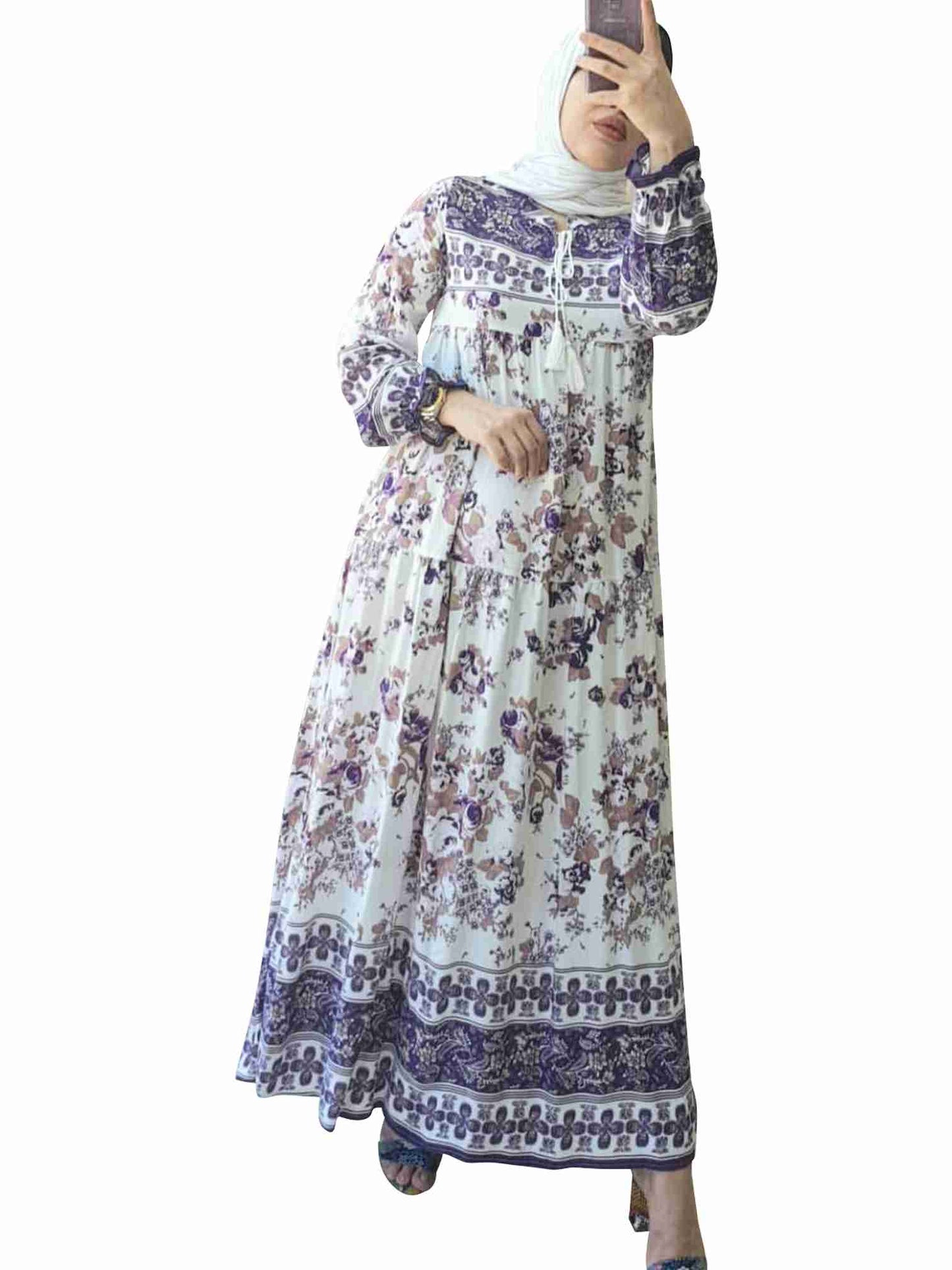 Floral summer dress for women