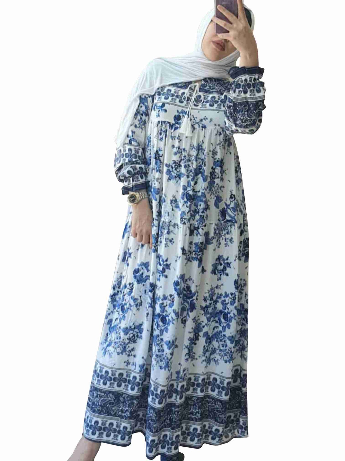 Summer floral dress