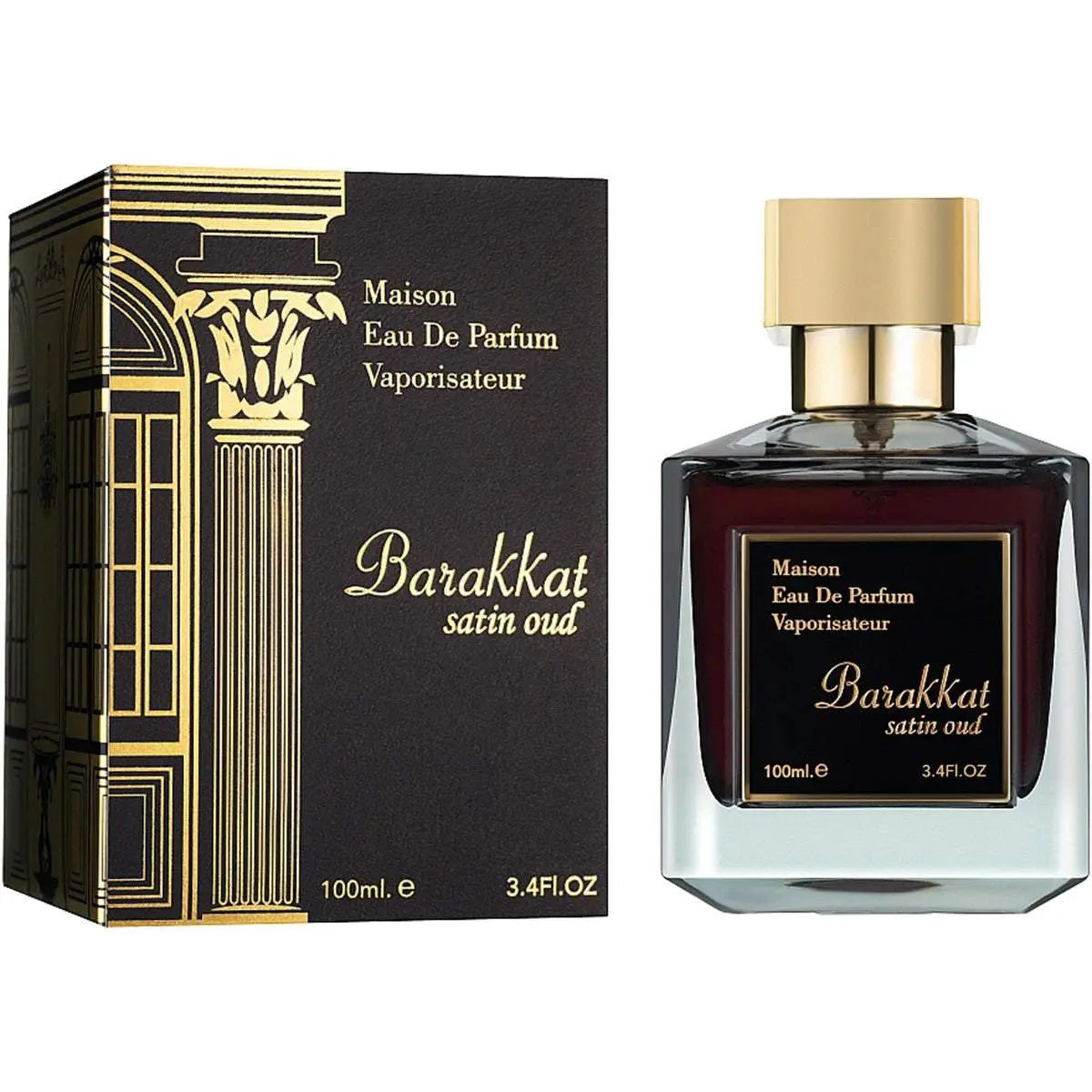 Barakkat Satin Oud Fragrance World, luxury oud perfume, rose and oud perfume, long-lasting unisex fragrance, oriental floral perfume, premium Arabic perfume, Bulgarian rose fragrance, best oud perfume for men and women, Barakkat fragrance online, sensual vanilla and oud scent.