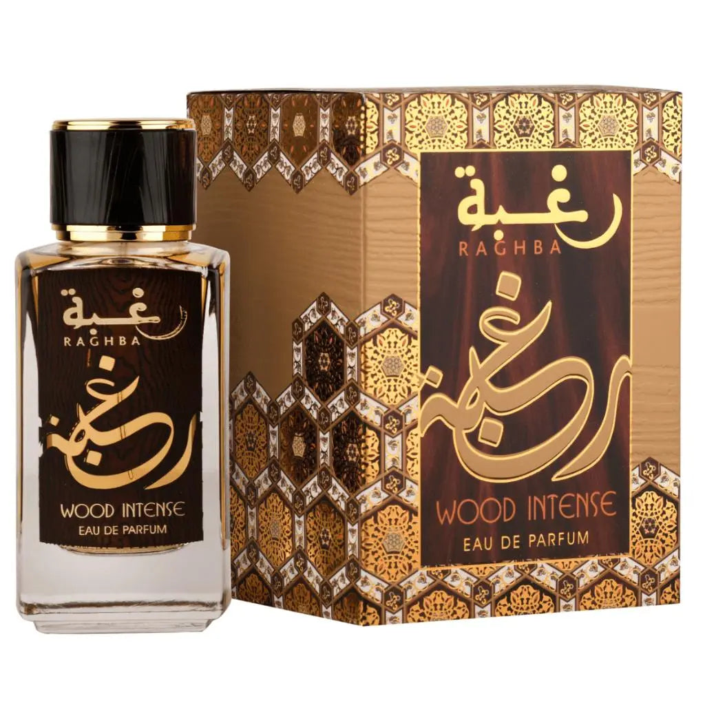 Raghba Wood Intense Perfume 100ml EDP, by Lattafa