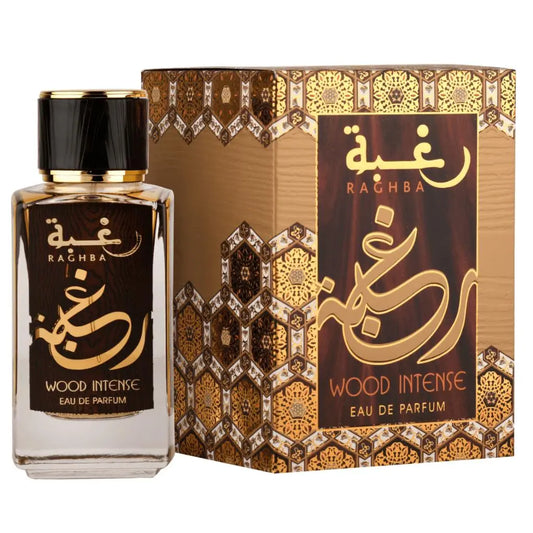 Raghba Wood Intense Perfume 100ml EDP, by Lattafa